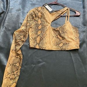Snakeskin crop too